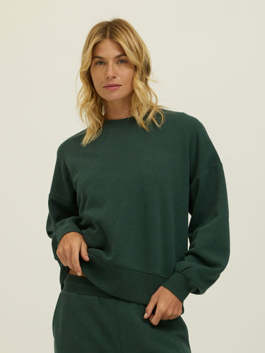 Blaise Triblend Fleece Pullover Womens Outerwear Sweatshirt Threads 4 Thought 