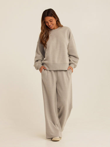 Blaise Triblend Fleece Pullover Womens Outerwear Sweatshirt Threads 4 Thought 
