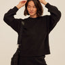 Blaise Triblend Fleece Pullover Womens Outerwear Sweatshirt Threads 4 Thought 