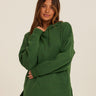 Missy Triblend Fleece Pullover Hoodie Womens Outerwear Sweatshirt Threads 4 Thought 