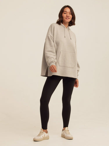Missy Triblend Fleece Pullover Hoodie Womens Outerwear Sweatshirt Threads 4 Thought 