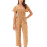 Lucille Medallion Print Woven Jumpsuit Womens Rompers Threads 4 Thought 