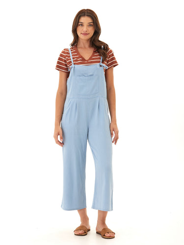 Alexis Stretch Chambray Jumpsuit Womens Rompers Threads 4 Thought 