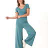 Cori Luxe Jersey Short Sleeve Jumpsuit Womens Rompers Threads 4 Thought 
