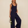 Eira Smocked Jersey Jumpsuit Threads 4 Thought 