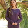 Leanna Feather Fleece Tunic Womens Tops Long Tee Threads 4 Thought 