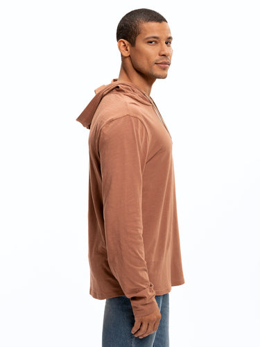 Slub Jersey Pullover Hoodie Mens Outerwear Sweatshirt Threads 4 Thought 