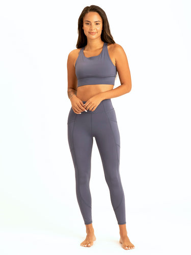 Strappy Sports Bra Womens Tops Sports Bra Threads 4 Thought 