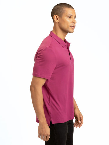 Henrique Modal Pique Polo Mens Tops Tshirt Short Threads 4 Thought 