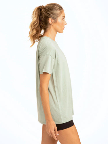 Andie Comfort Jersey Boyfriend Tee Womens Tops Short Threads 4 Thought 